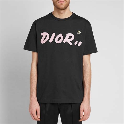 dior x kaws bee t-shirt|Dior x KAWS bee.